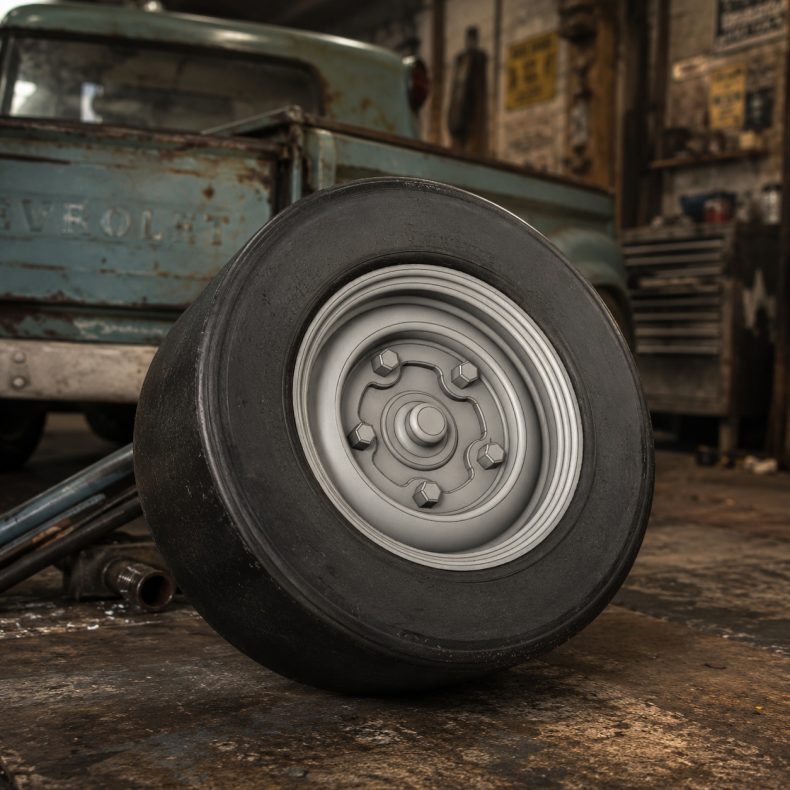 Felgeneinsatz 1029 - HBR Stahlfelge "USA - PickUp - Truck"