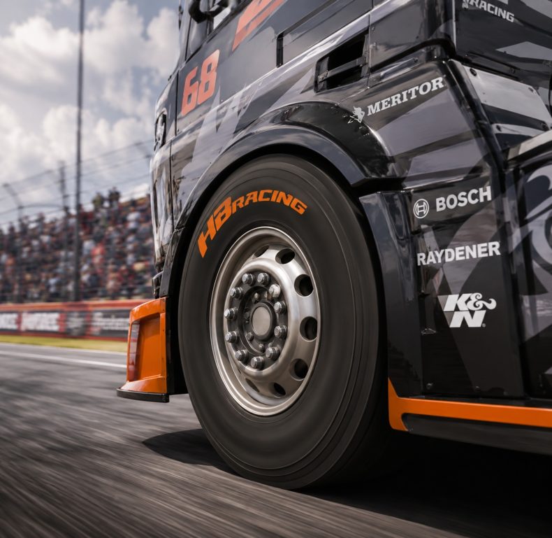 Felgeneinsatz 1076 (Vorder + Hinterachse) - HBR Racing Truck
