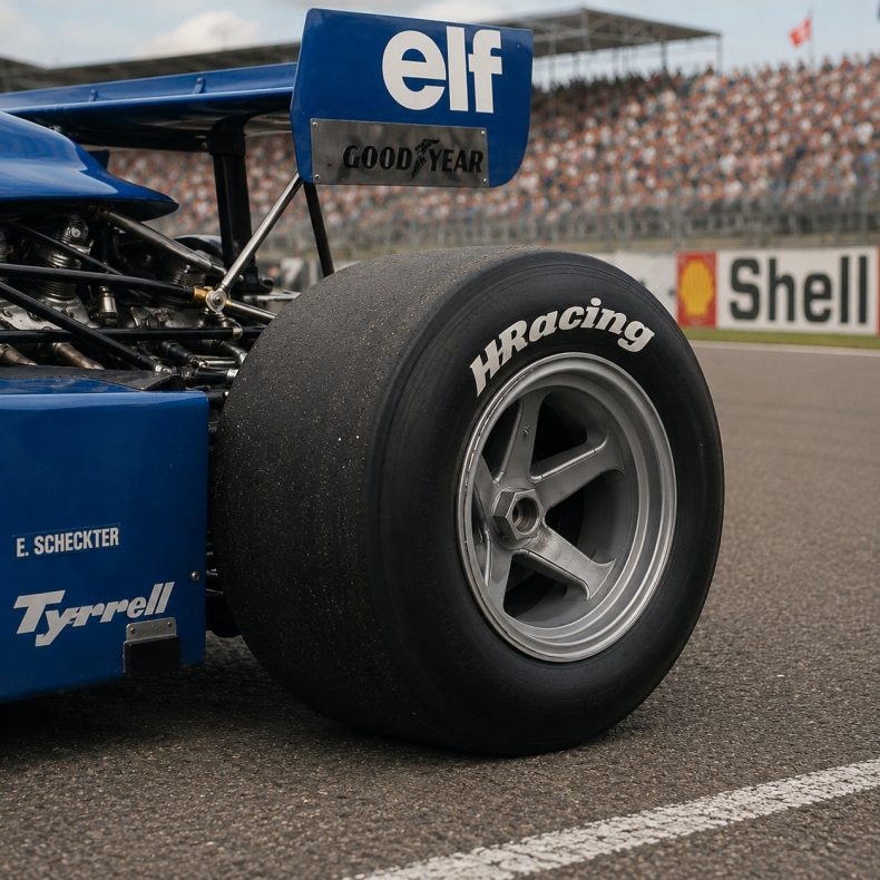 Felgeneinsatz 1098 (Vorder + 2xHinterachse) - für SlotCars Tyrell 006