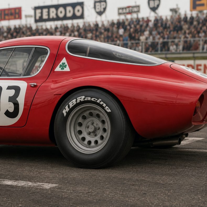 Felgeneinsatz 1110 - für SlotCars Alfa TZ2