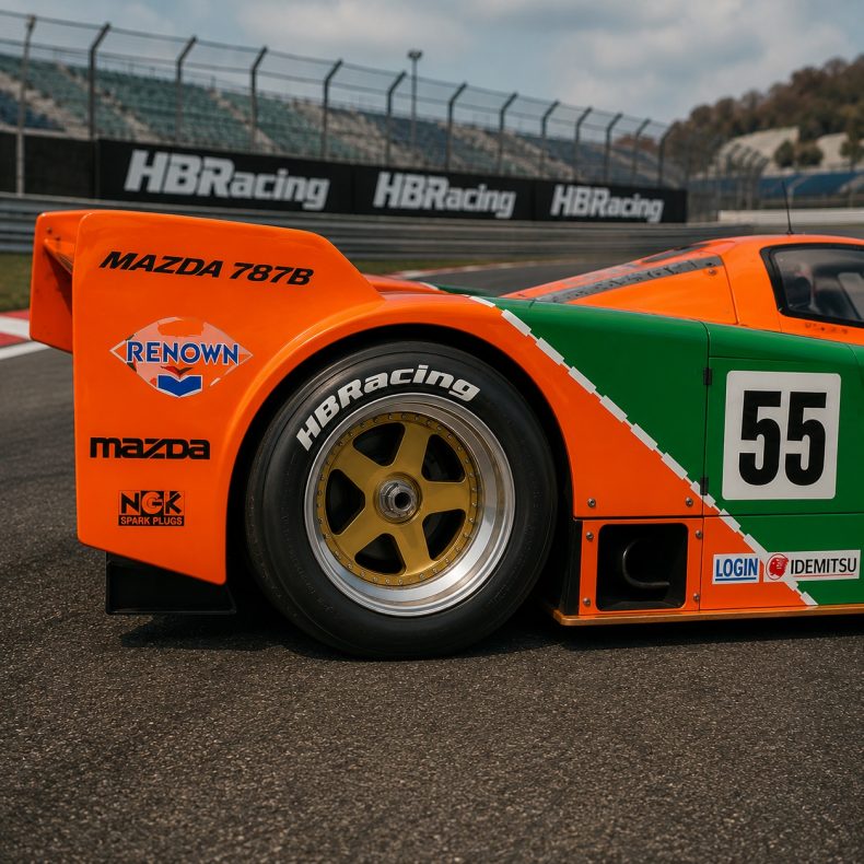 Felgeneinsatz 1109 - für SlotCars Mazda787B