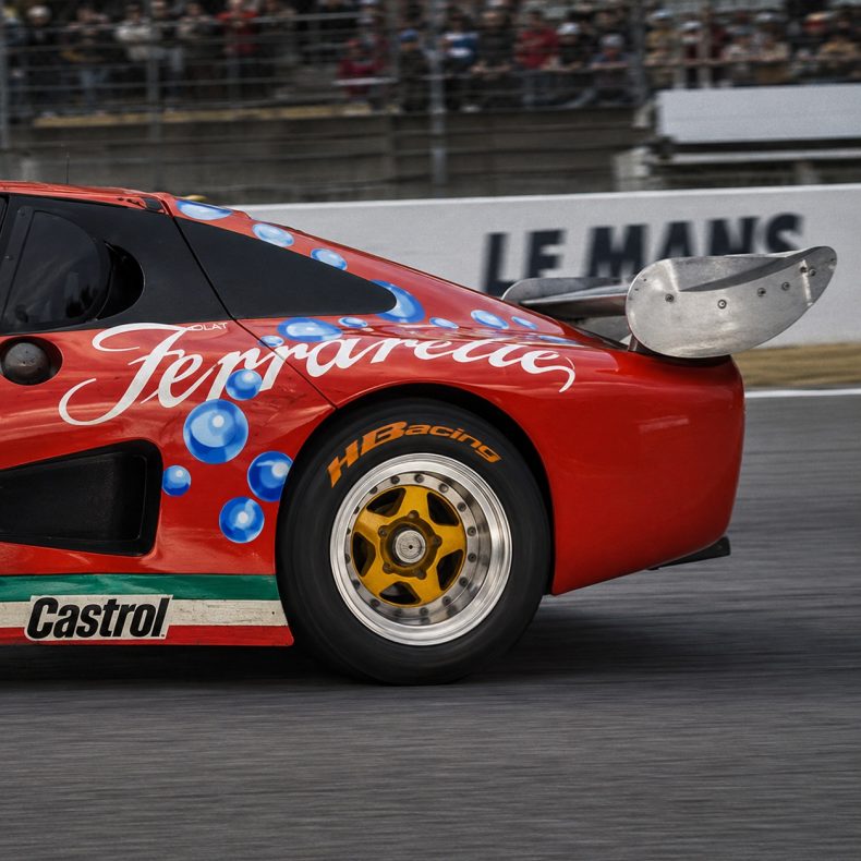 Felgeneinsatz 1146 - für SlotCars Ferrari 512 BB LM Belancauto