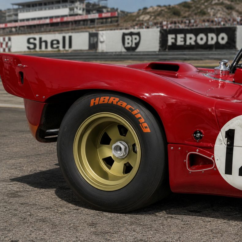 Felgeneinsatz 1151 - für SlotCars Ferrari 312 PB
