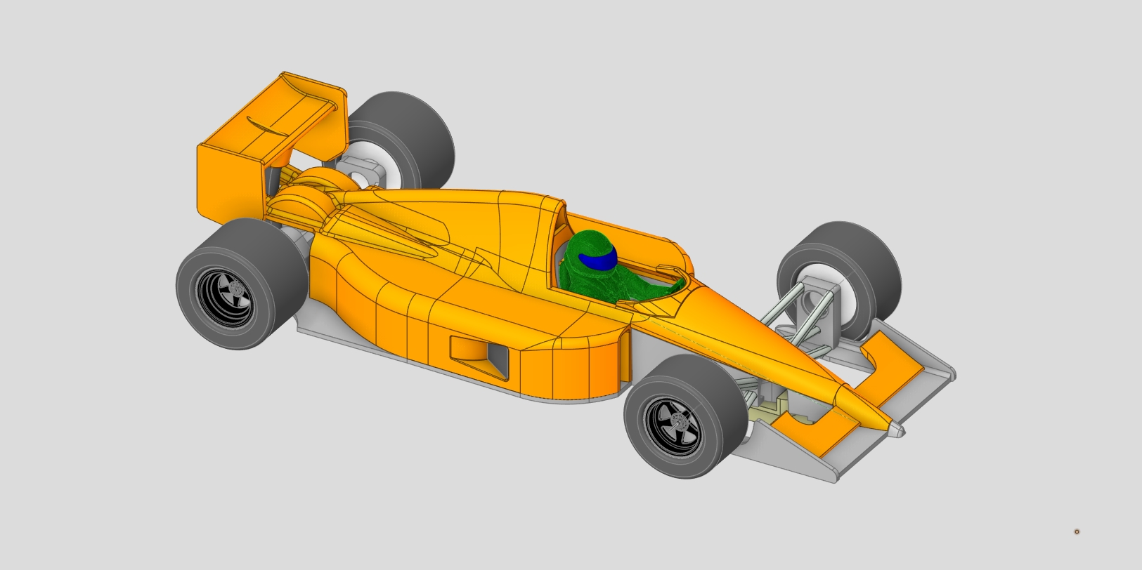 - 3D-Kit Chassis und Karosserie Generic F1 90's