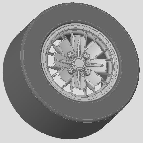 Felgeneinsatz 1167 - "ähnlich" Alfa Delta Milano