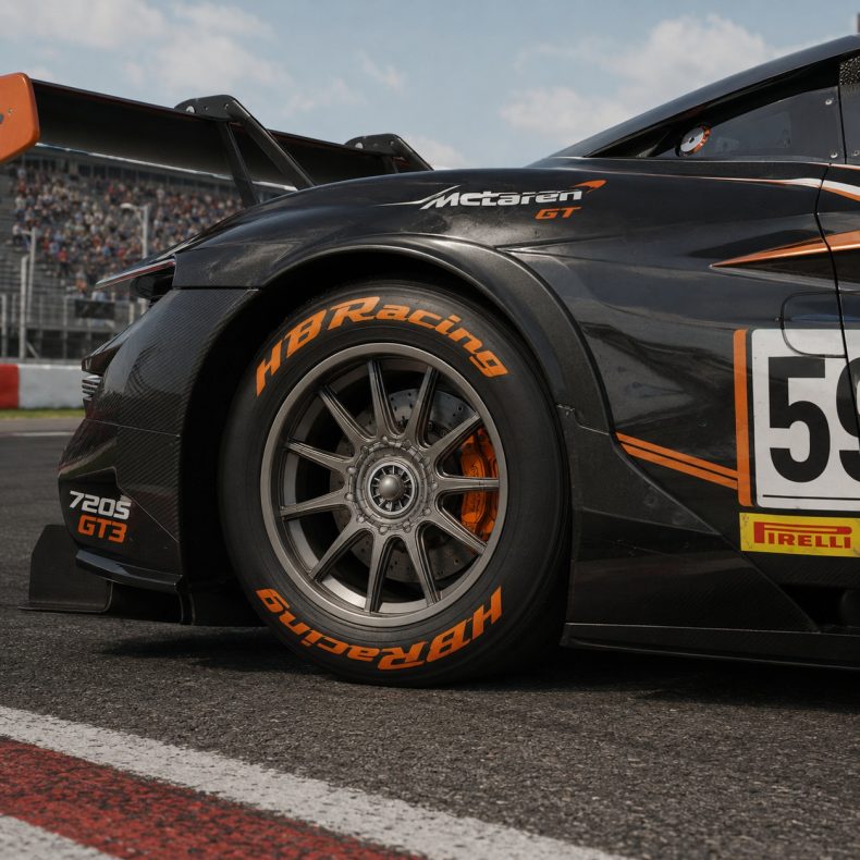 Felgeneinsatz 1181 - Für SlotCars McLaren 720S GT3